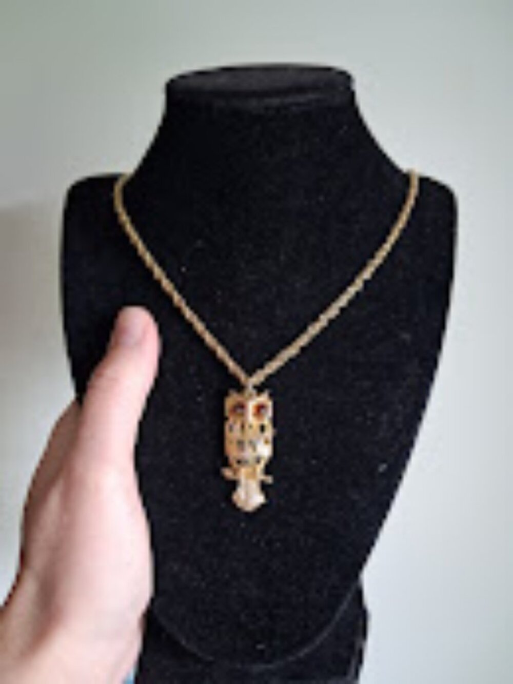 26 inch Owl necklace